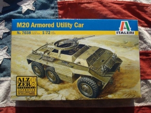 Italeri 7038  M20 Armoured Utility Car